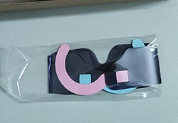 PET Film eyewear paper temple